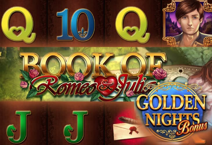 Book of Romeo and Julia Golden Nights slot