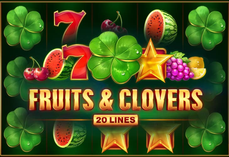Fruits & Clovers: 20 lines slot
