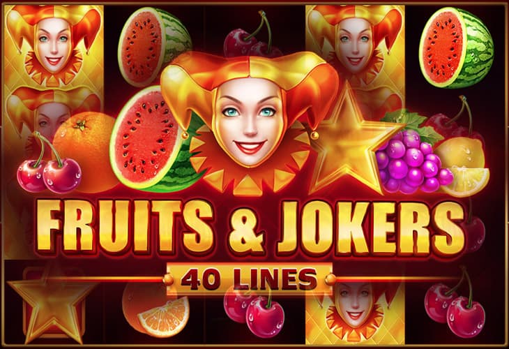 Fruits & Jokers: 40 lines slot