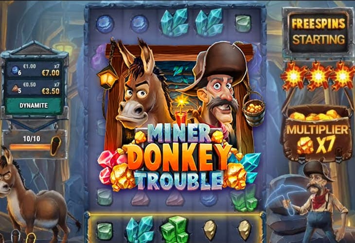 Miner Donkey Trouble slot