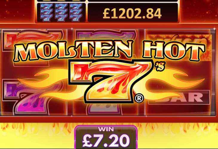 Molten Hot 7s slot