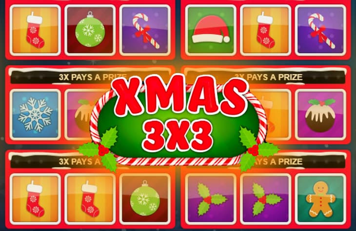 Xmas 3×3 slot