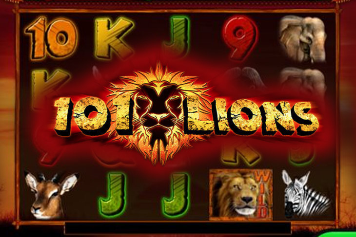 101 Lions Slot Game Screenshot