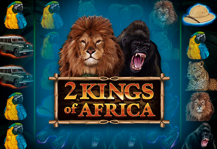 2 Kings of Africa Slot Game Screenshot