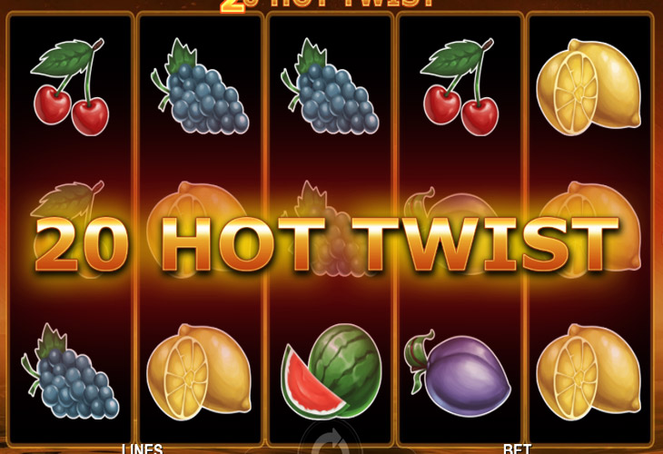 20 Hot Twist Slot Game Screenshot