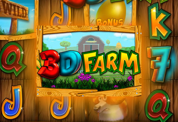 3D Farm Slot Game Screenshot