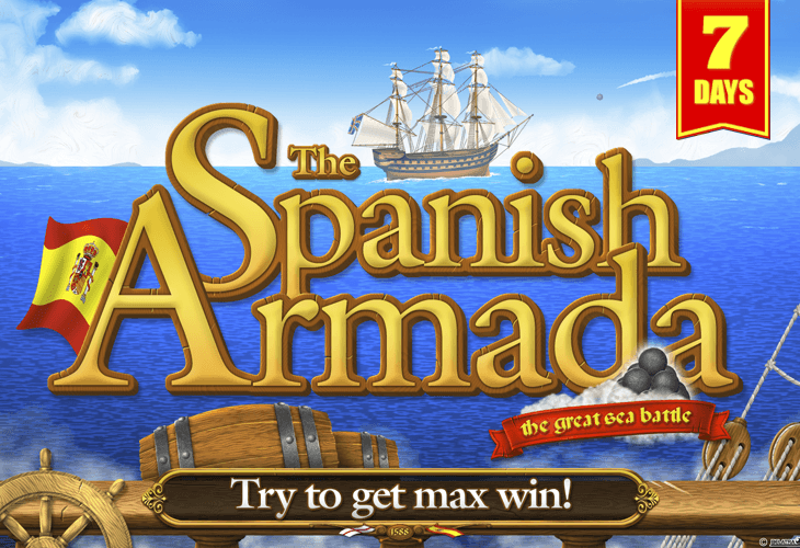 7 days Spanish Armada Slot Game Screenshot