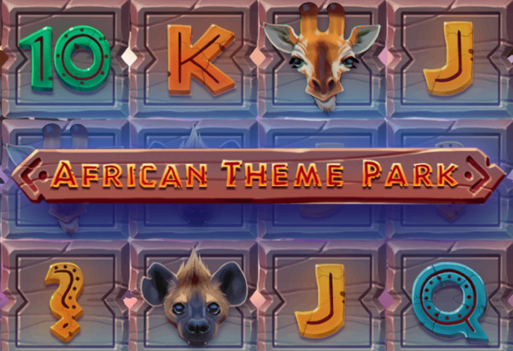 African Theme Park Slot Game Screenshot
