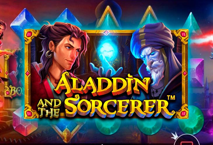 Aladdin and the Sorcerer Slot Game Screenshot