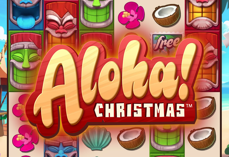 Aloha! Christmas Slot Game Screenshot