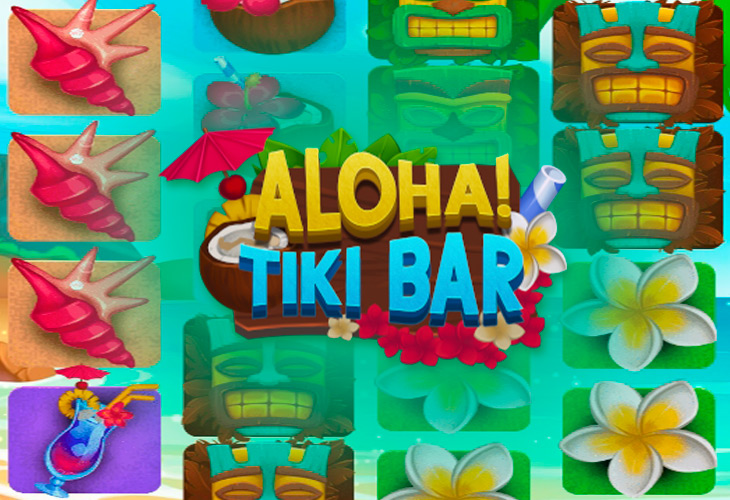 Aloha Tiki Bar Slot Game Screenshot