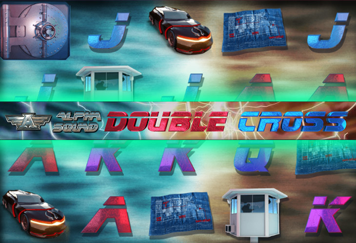 Alpha Squad Double Cross Slot Game Screenshot