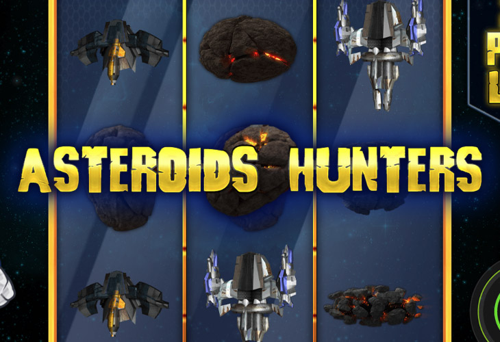 Asteroid Hunter Slot Game Screenshot