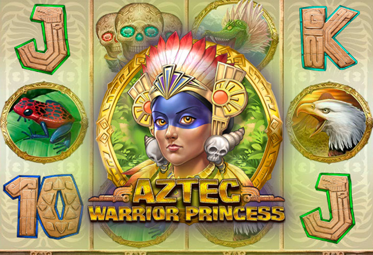Aztec Warrior Princess Slot Game Screenshot