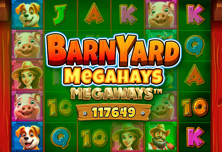 Barnyard Megahays Megaways Slot Game Screenshot