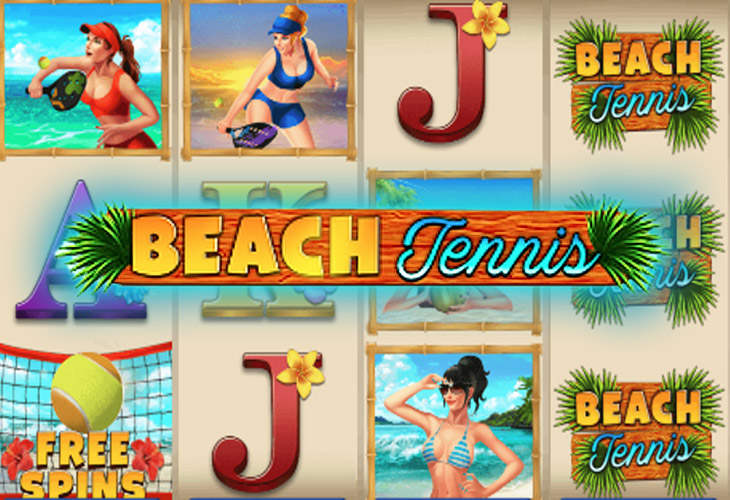 Beach Tennis Slot Game Screenshot