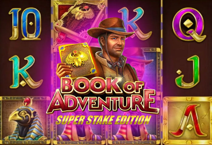 Book of Adventure Super Stake Edition Slot Game Screenshot