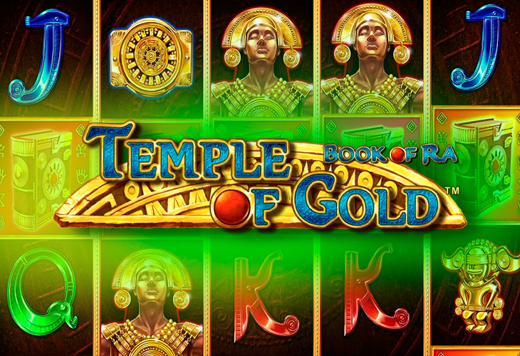Book of Ra – Temple of Gold Slot Game Screenshot