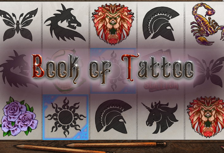 Book Of Tattoo Slot Game Screenshot