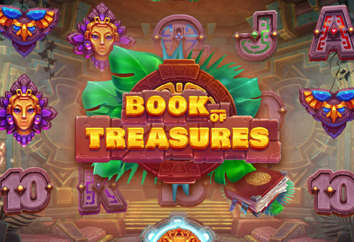 Book of Treasures Slot Game Screenshot