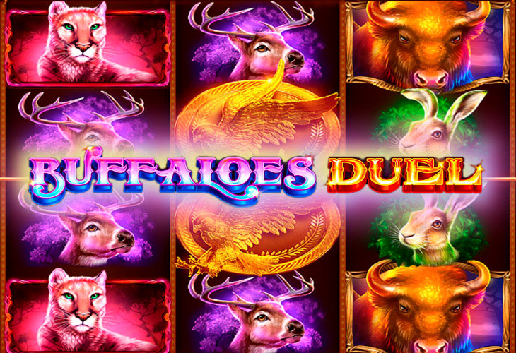 Buffaloes Duel Slot Game Screenshot