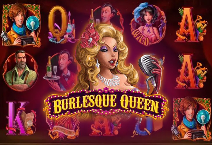 Burlesque Queen Slot Game Screenshot