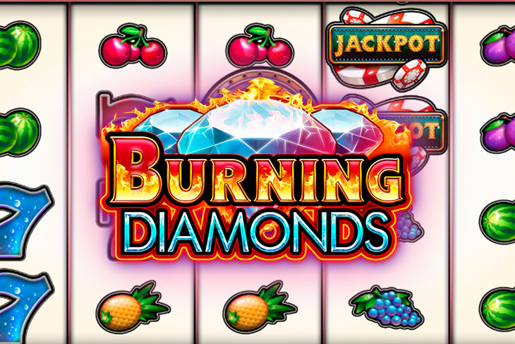 Burning Diamonds Slot Game Screenshot