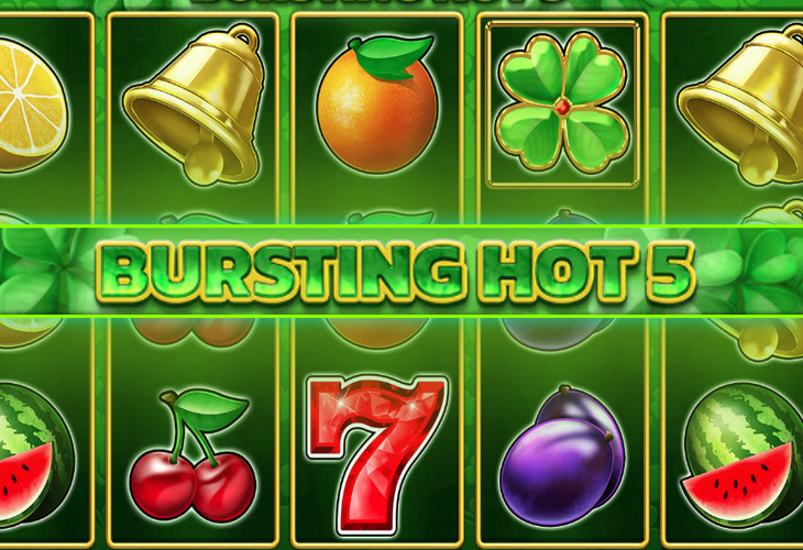 Bursting Hot 5 Slot Game Screenshot
