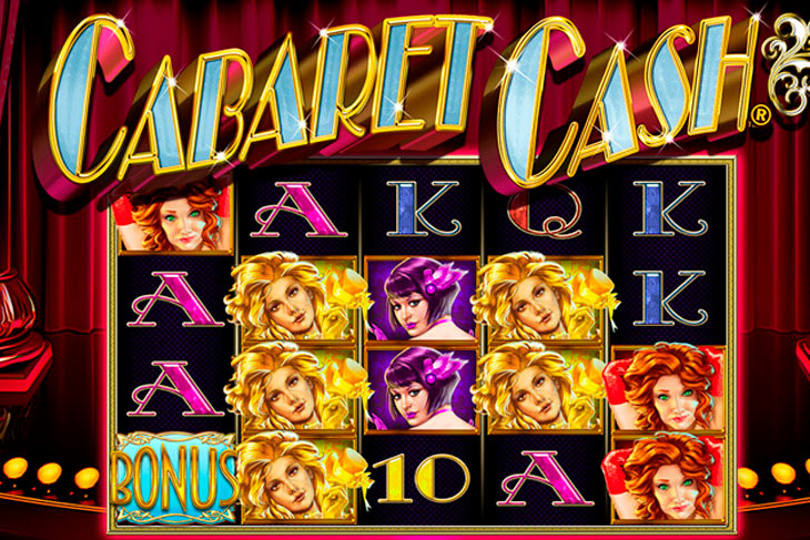 Cabaret Cash Slot Game Screenshot