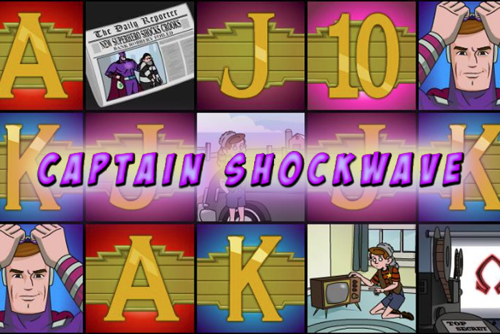 Captain Shockwave Slot Game Screenshot