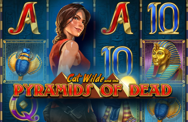 Cat Wild and The Pyramids of Dead Slot Game Screenshot