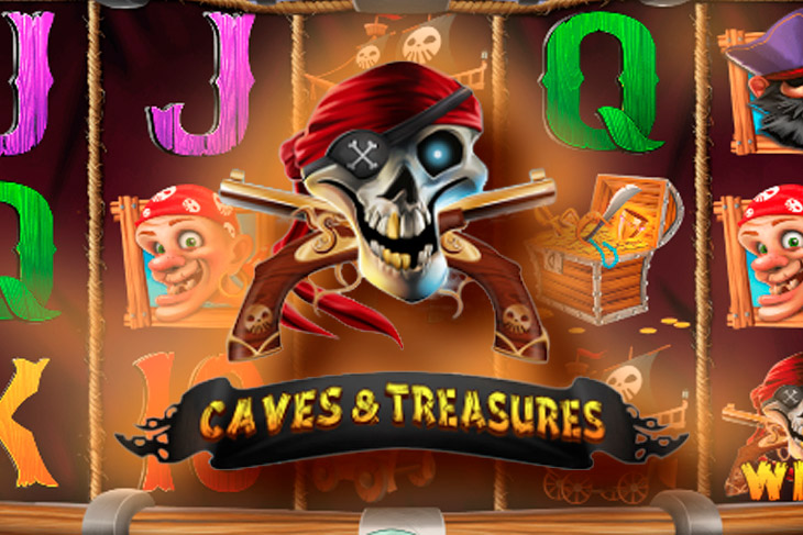 Caves & Treasures Slot Game Screenshot