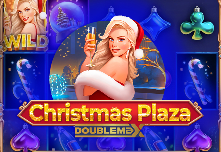 Christmas Plaza DoubleMax Slot Game Screenshot