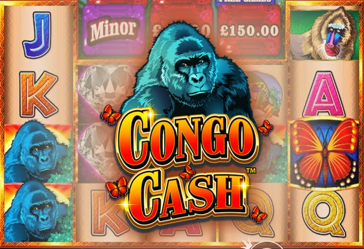Congo Cash Slot Game Screenshot