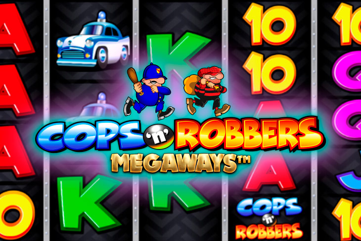 Cops ‘n’ Robbers Megaways Slot Game Screenshot