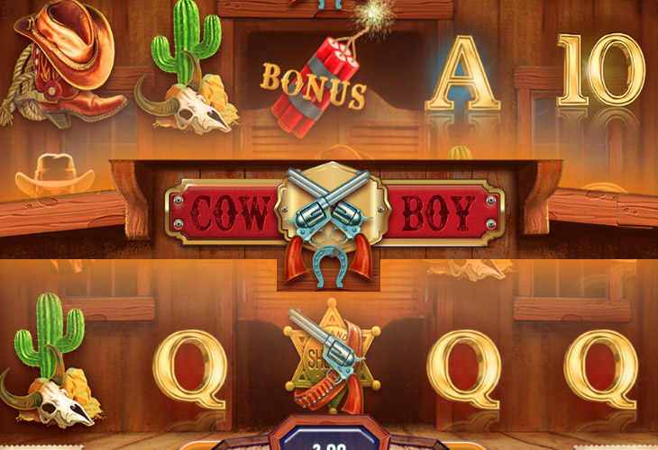 Cowboy Slot Slot Game Screenshot