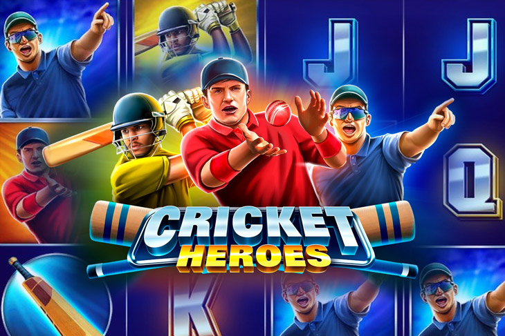 Cricket Heroes Slot Game Screenshot