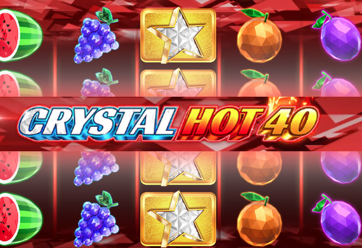 Crystal Hot 40 Deluxe Slot Game Screenshot