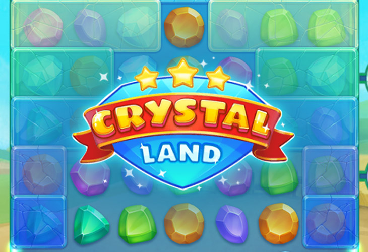 Crystal Land Slot Game Screenshot