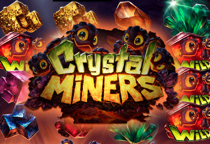 Crystal Miners Slot Game Screenshot
