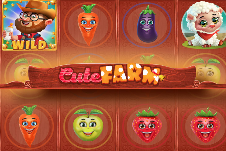 Cute Farm Slot Game Screenshot