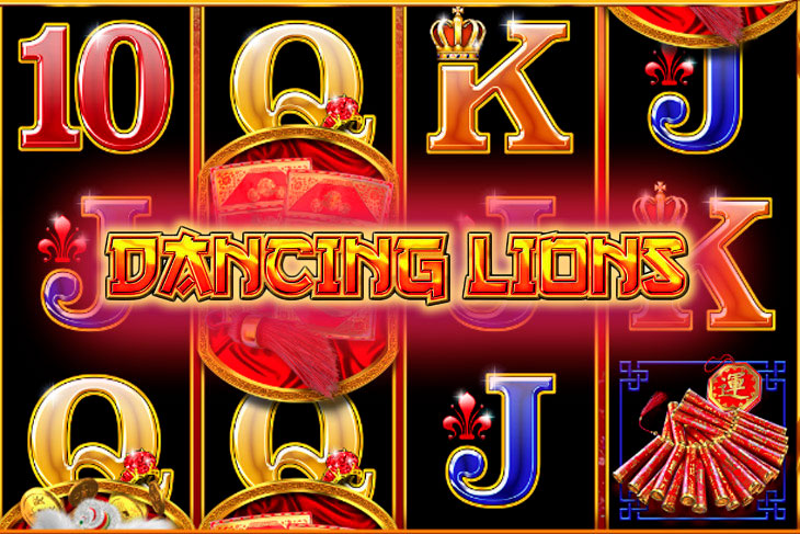 Dancing Lions Slot Game Screenshot
