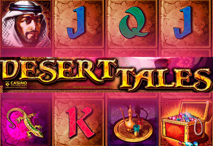 Desert Tales Slot Game Screenshot