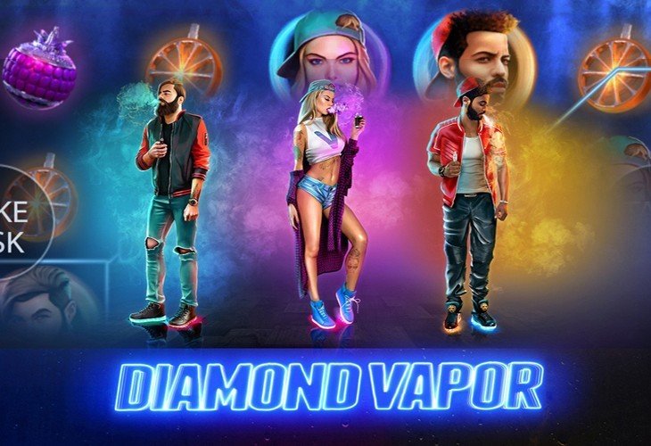 Diamond Vapor Slot Game Screenshot