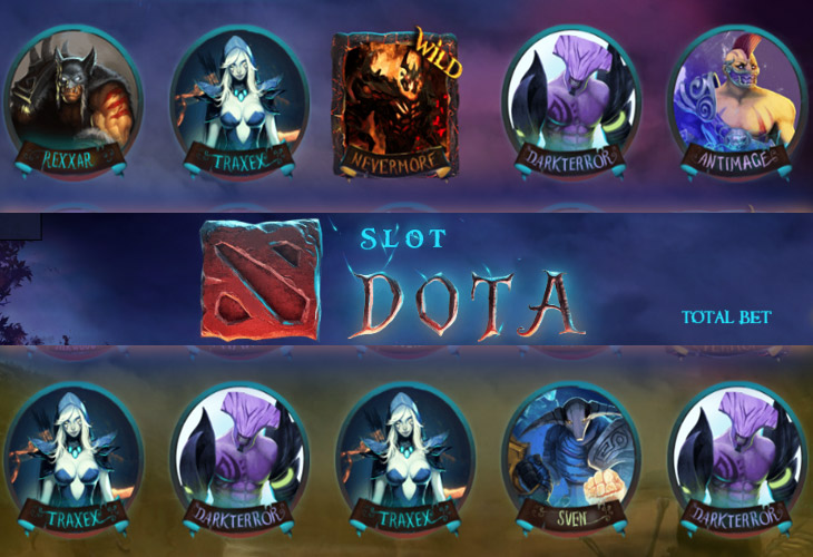 Dota Slot Slot Game Screenshot