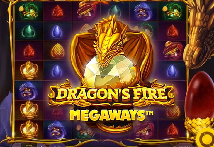 Dragon’s Fire MegaWays Slot Game Screenshot