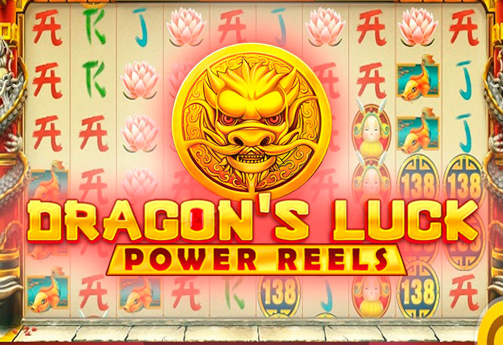 Dragon’s Luck Power Reels Slot Game Screenshot