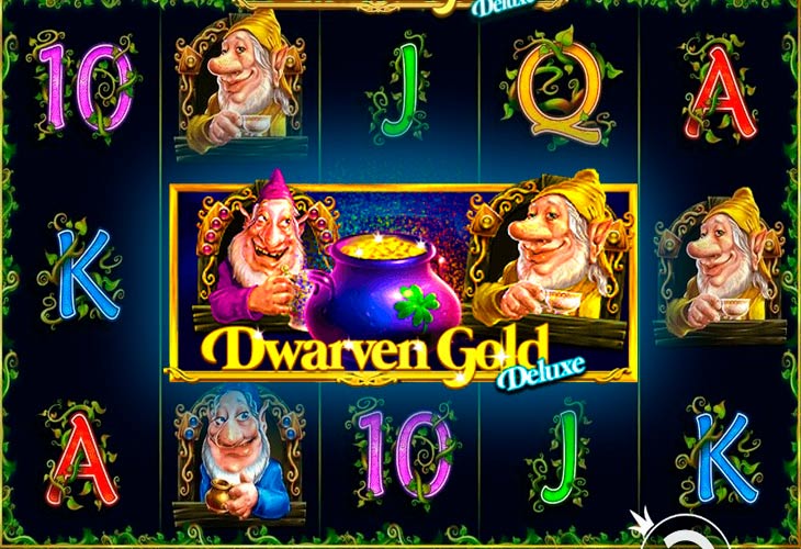 Dwarven Gold Deluxe Slot Game Screenshot