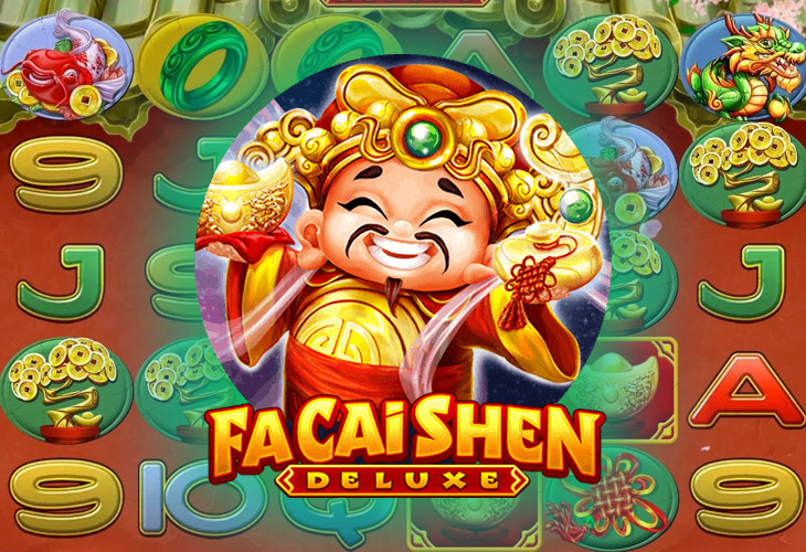 Fa Cai Shen Deluxe Slot Game Screenshot