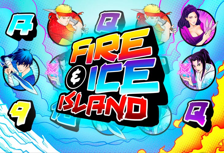 Fire and Ice Island Slot Game Screenshot